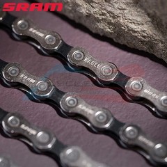 SRAM GX Eagle 12s Chain 126 Links PowerLock Silver Black MTB Bike CN-EAGL-GX-A1