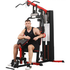 Multifunctional Home Gym System Full Body Workout Station 330lb Weight Workout