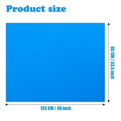 49×34 Inch Vinyl Pool Liner Repair Patch Kit Self Adhesive Inflatable Fix Blu