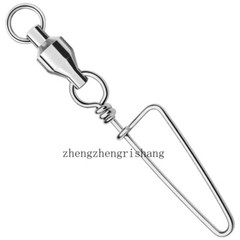20Pcs Ball Bearing Fishing Swivels Snap Coastlock Fishing Line Connector17-330lb