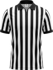 Exxact Sports Referee Shirt Men, Athletic Fit Basketball Referee Shirt for Sport