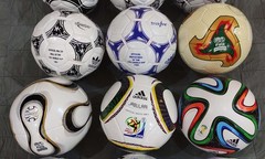 Adidas Official Fifa World Cup Match Soccer Ball History Set 1970-2026 Size 5