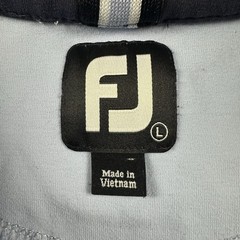Footjoy 1/4 Zip Men’s Large Golf Pullover Baby Blue Preppy Performance Casual