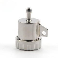 CNC Titanium Alloy Motorcycle Brake Clutch Tank Cylinder Oil Cup Fluid Reservoir