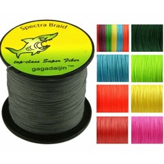 GA 100M/300M/500M 4 Strands Braided Sea Fishing Line Loading Capacity 10-100LB