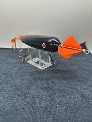 Wood Musky Topwater – Unknown Maker – Muskie – 3 Props (2 Front,1 Rear)