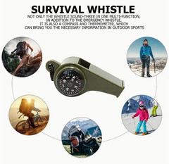 1-200 Very Loud Keychain Whistle for Survival, Sports, Hiking, Outdoor Activity