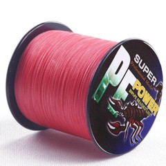 16 Strands Red 100M-2000M Hollowcore PE Dynema Braided Fishing Line 20lbs-500lbs