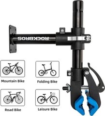 ROCKBROS Bike Repair Stand Bench Mount Home Clamp Steel 360° Wall Mount Rack
