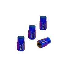 Titanium Car Tire Valve Caps Tyre Valve Stem Cover Dustproof Tire Cap 4PCS