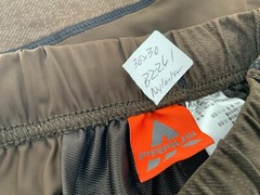 Praus Stretch Hiking Pants Men’s M Brown Black Nylon Elastane NWOT YGI B2-261