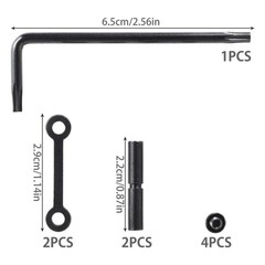 4 PCS Anti-Walk Trigger for.154 Small Pinholes High Precision Mount Kits