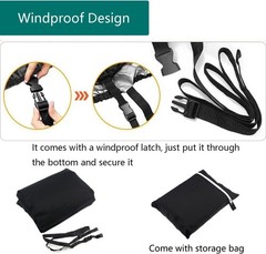 Weatherproof Golf Cart Cover for 6 Seater