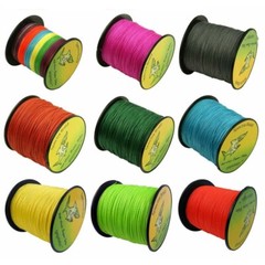 GA 100M/300M/500M 4 Strands Braided Sea Fishing Line Loading Capacity 10-100LB