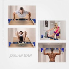 Home Gyms Fitness Pull Up Bar 440LB Door Exercise Bar Width 27.6&Prime;-35.4 » DOEPLEX