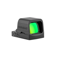Osight SE Green 2 MOA Dot/32 MOA Circle Enclosed Optic, with RMSc Footprint, Bla