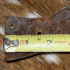 Unknown Pistol Grip Plastic? Bakelite? Right Side Grip No Screw