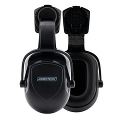CLIP-ON EAR MUFF PROTECTOR HARD HAT MOUNTING Black 25db