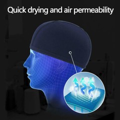 Summer Motorcycle Helmet Liner Skull Cap for Outdoor Riding Breathable Dome Hat