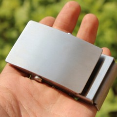 3.5CM 3.8CM Men Stainless steel roller Tactical Belt Buckle