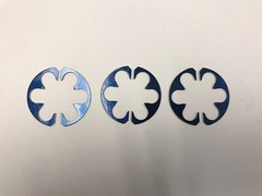 Half Moon clips, .45 ACP, New production, 3 pairs. Made in USA.