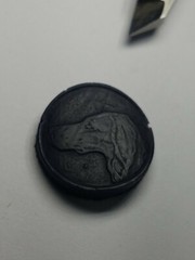 New L C Smith dog Polymer Pistol Grip Cap insert Gun Part
