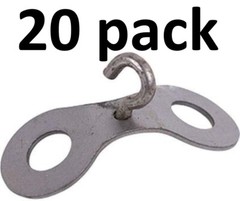 Double Stake Swivels Pack Of 20 Trapping Supplies Trap
