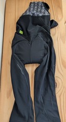 Alé Women’s Cycling Bib Tights Black Solid Polyamide/Elastane Size S (2-42)