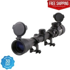 Tactical Scope 3-9X40 Rangefinder Red & Green Illuminated Optics Reticle