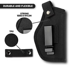Gun Holster Tactical Concealed Carry Left/right Hand Pistol Universal IWB OWB
