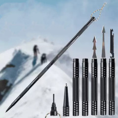 Multi-Functional Hiking Stick Tactical Hiking Pole – Tool Equipment Hiking Pole