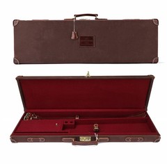 TOURBON Vintage Canvas Shotgun Hard Box Weapon Protect Storage Carry Case Gift