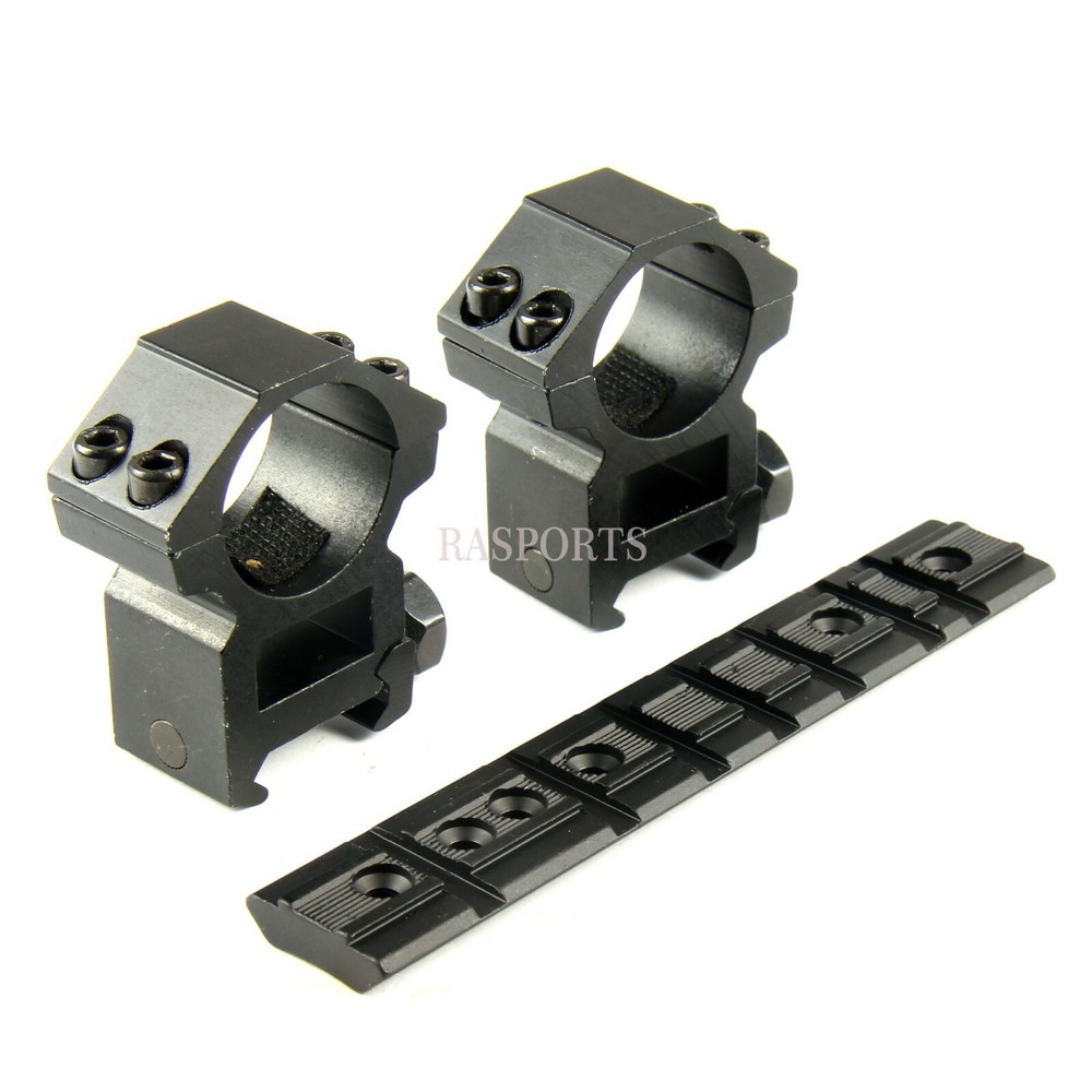 1 Pair Medium PROFILE 25.4MM RINGS + RUGER 1022 10/22 BASE SCOPE MOUNT