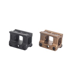 Micro Red Dot Riser Mount T2 Style 20mm Rail Aluminum Low Profile