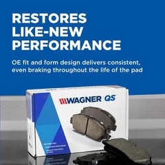 Wagner Quickstop Zx867A Front Disc Brake Pad Set For 2002 Isuzu Rodeo