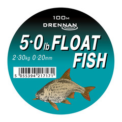Drennan Float Fish Line 100m Coarse Roach Bream Rudd Pole monofilament mono