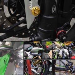 M4 M5 M6 M8 M10 M12 Flange Hex Nuts Stainless Steel, For Motorcycle Bike Locking