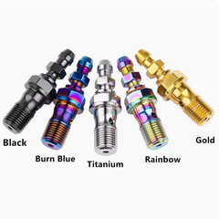 Titanium Clutch Slave Cylinder Banjo Bolt Inc Bleeder Valve Ducati KTM Suzuki MV