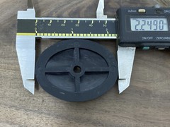 Rifle Shotgun Pistol Grip Cap (measurements in pics) (1.75 by 2.25 inches)