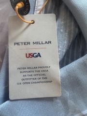 Peter Millar 2026 126th U.S. Open Shinnecock Hills USGA Polo Shirt Size S