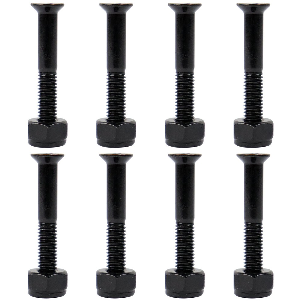 LONGBOARD HARDWARE 1 1/4 in PHILLIPS 1 SET Skateboard 8pc 1.25 in