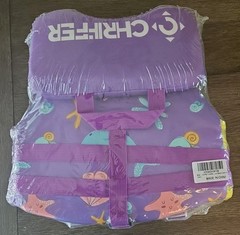 Chriffer Kids Youth Swim Vest Life Jacket 26-33 Pounds Girls Zipper Sz Small NEW