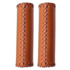 Bike Grip Leather Retro Shock-absorbing Vintage Artificial Leather New