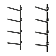 Uimoso Wall-Mounted Rack for Kayaks and Paddleboards, 4 Units, 300 lbs Capacity