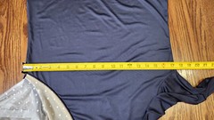 Cavalliera, New, Modern Dame show shirt, long sleeve, navy XL lace