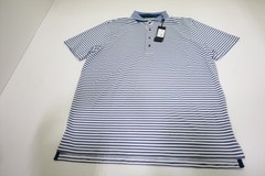 Greyson Golf Cypress Polo Mens Size Medium Shadow/Arctic New INV13206454
