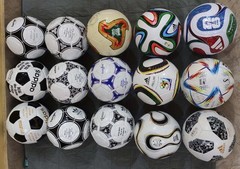 Adidas Official Fifa World Cup Match Soccer Ball History Set 1970-2026 Size 5