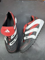 GENERIC HAND MADE predator accelerator soccer turf leather READ DESCRIPTION