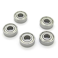 6mm Ball Bearings 15mm Outer Diameter 5mm Thickness Pack of 10