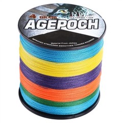 Agepoch Line 100M-2000M Test Multi-Color Dynema Braided Fishing Line 6-300LB